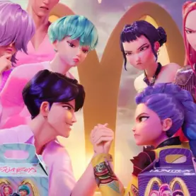 Colaboração de Guerreiras do K-Pop com o McDonalds