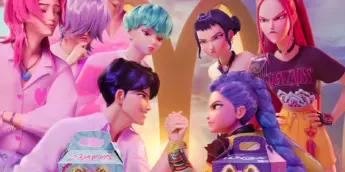 Colaboração de Guerreiras do K-Pop com o McDonalds