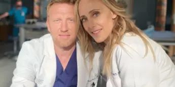 Kevin McKidd e Kim Raver em Grey's Anatomy