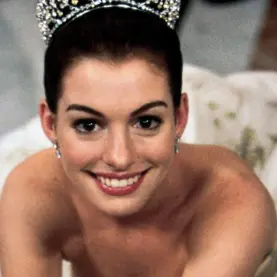 Anne Hathaway na franquia O Diário da Princesa