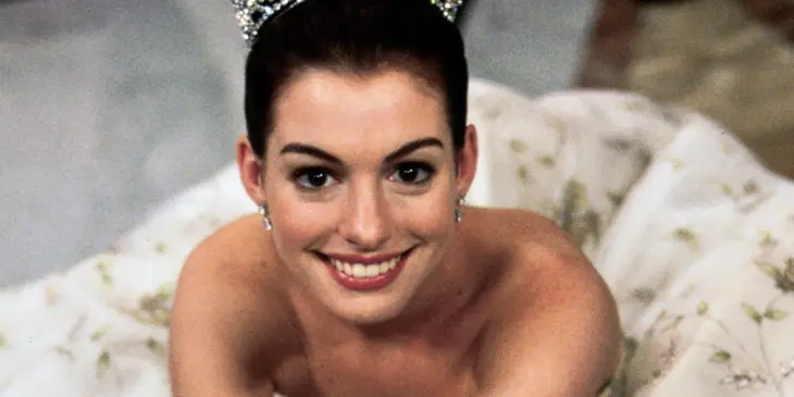 Anne Hathaway na franquia O Diário da Princesa