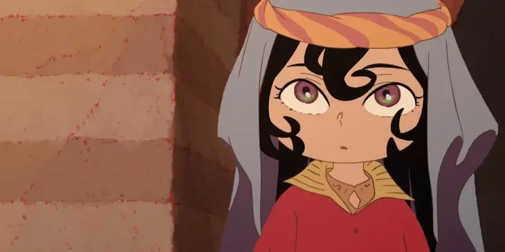 Sitara em cena de Jaadugar: A Witch in Mongolia