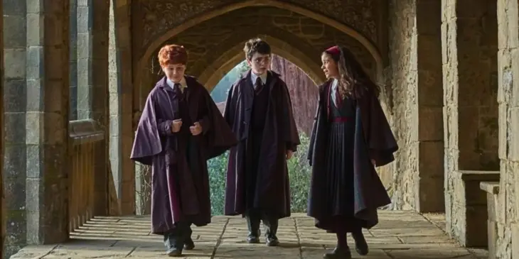 Trio principal da série Harry Potter