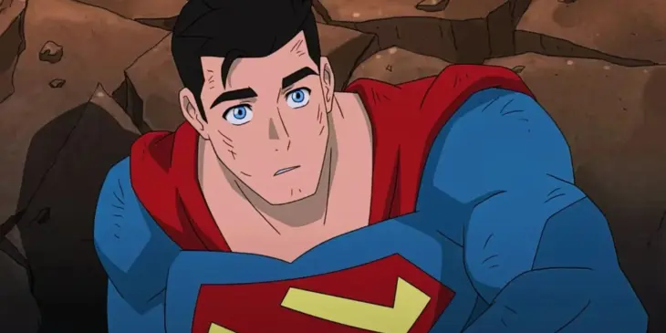 Homem de Aço em ação em Minhas Aventuras com o Superman
