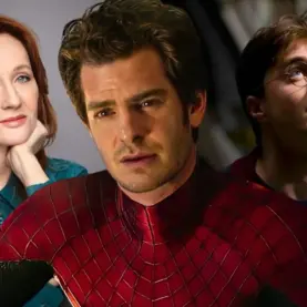 J.K. Rowling, Andrew Garfield e Harry Potter