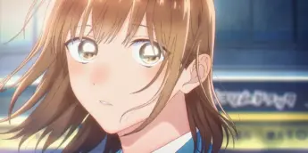 Chinatsu em cena da 2ª temporada de Blue Box