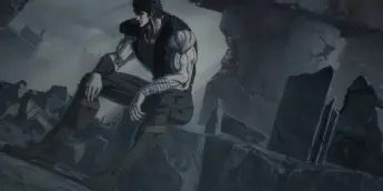 Kenshiro na abertura do novo anime de Hokuto no Ken
