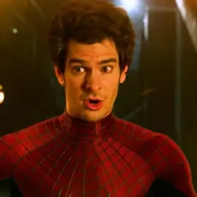 Andrew Garfield em sua última aparição como o Homem-Aranha