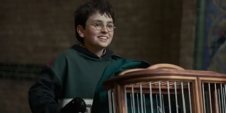 Harry Potter na Plataforma que leva à Hogwarts em série da HBO