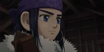 Asirpa em cena da temporada final de Golden Kamuy