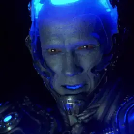 Arnold Schwarzenegger como Senhor Frio em Batman & Robin