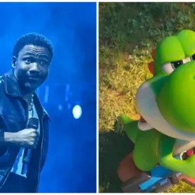 Donald Glover, a voz do Yoshi em Super Mario Galaxy: O Filme