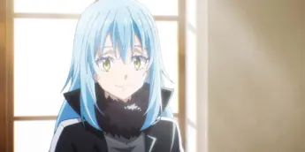 Rimuru em cena do Episódio 1 da 4ª temporada de That Time I Got Reincarnated as a Slime