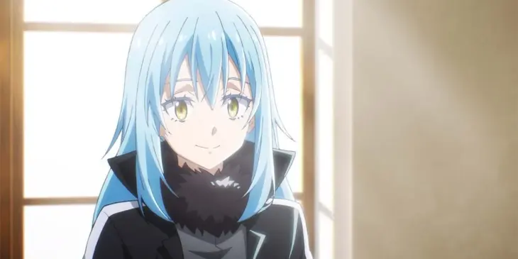 Rimuru em cena do Episódio 1 da 4ª temporada de That Time I Got Reincarnated as a Slime