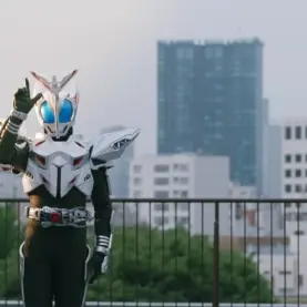 Cena do filme do 20º aniversário de Kamen Rider Kabuto