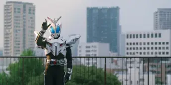 Cena do filme do 20º aniversário de Kamen Rider Kabuto