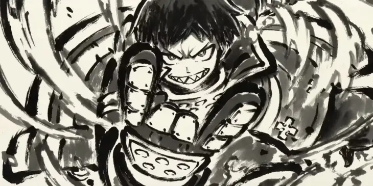 Shinra em vídeo de abertura especial do episódio final de Fire Force