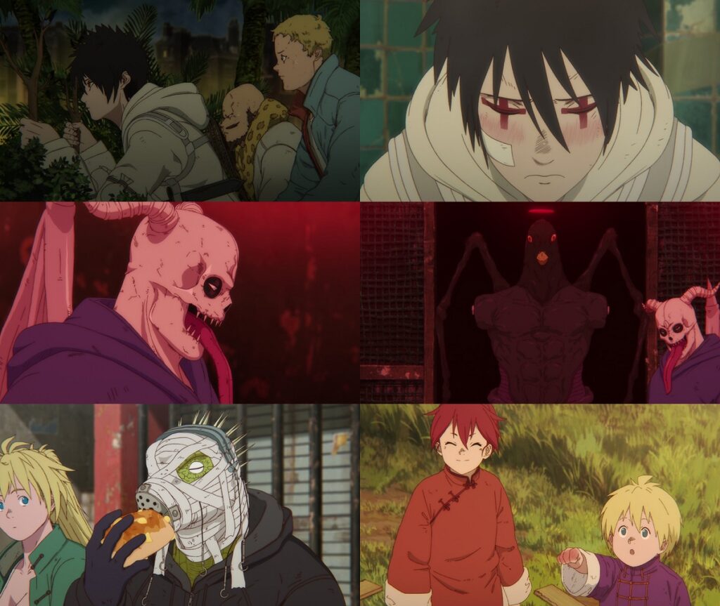 Imagens do Episódio 16 de Dorohedoro