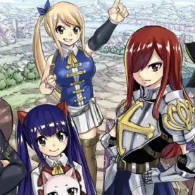 Arte promocional do mangá Fairy Tail