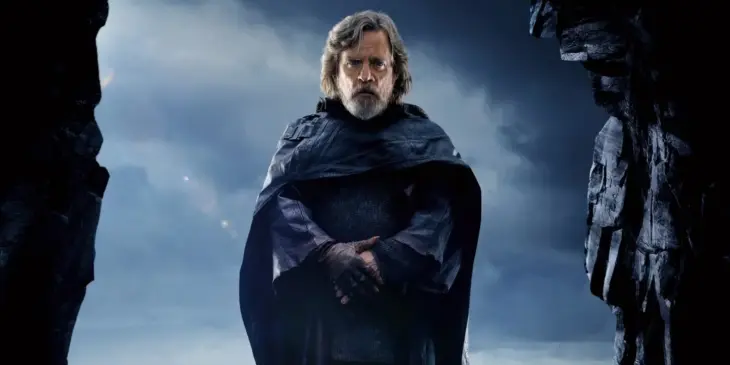 Mark Hamill como Luke Skywalker, de Star Wars