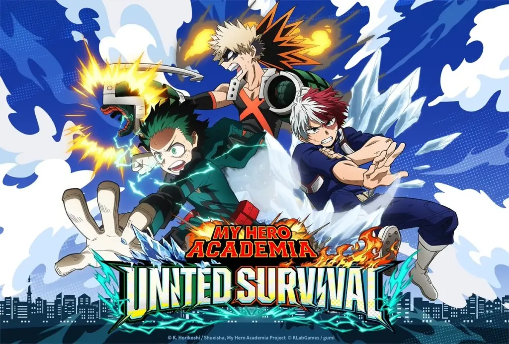 Arte promocional de My Hero Academia: United Survival