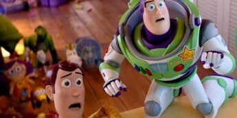 Buzz e Woody em Toy Story 5