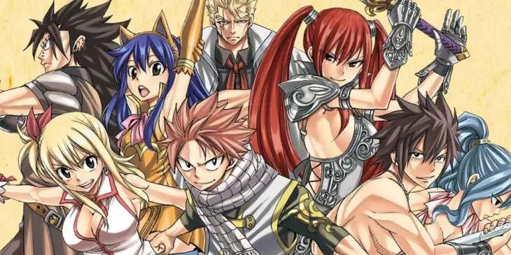 Arte da exposição de 20º aniversário de Fairy Tail
