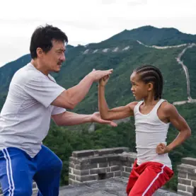 Jackie Chan e Jaden Smith em Karatê Kid