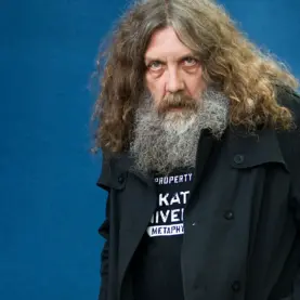O lendário escritor Alan Moore
