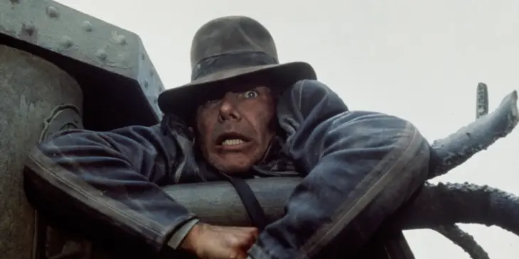 Harrison Ford como Indiana Jones