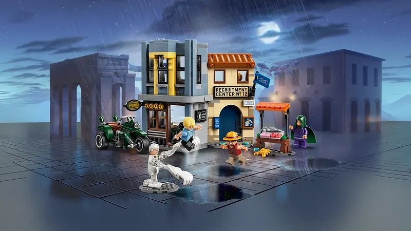 LEGO One Piece Confronto com o Capitão Smoker