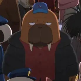 Pôster do anime ODDTAXI