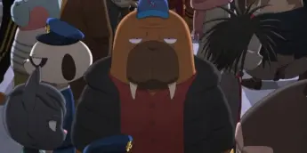 Pôster do anime ODDTAXI
