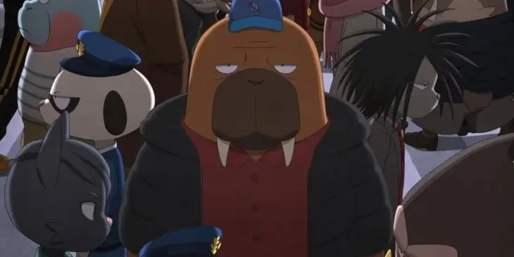 Pôster do anime ODDTAXI