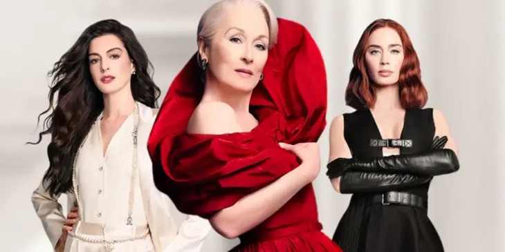 Protagonistas de O Diabo Veste Prada 2