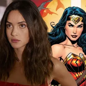 Adria Arjona e Mulher-Maravilha em HQ da DC