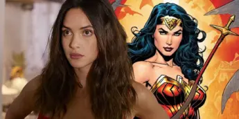 Adria Arjona e Mulher-Maravilha em HQ da DC