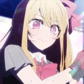 Ruby em vídeo promocional de Oshi no Ko