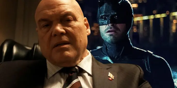 Rei do Crime e Matt Murdock em Demolidor Renascido