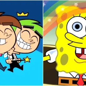 Os Padrinhos Mágicos e Bob Esponja
