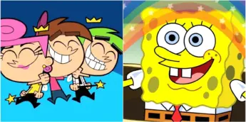 Os Padrinhos Mágicos e Bob Esponja