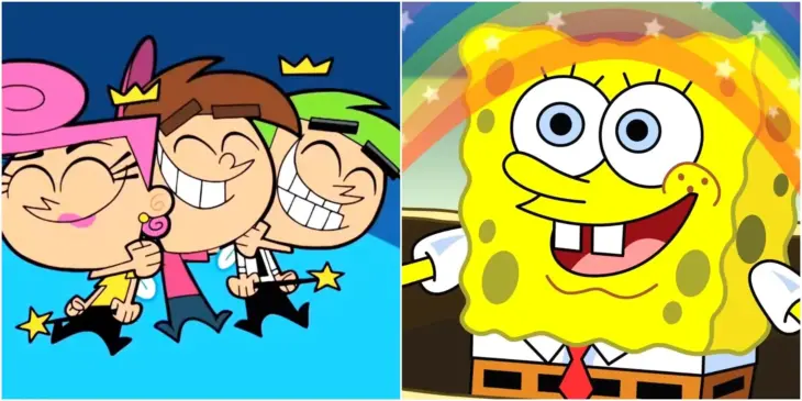 Os Padrinhos Mágicos e Bob Esponja