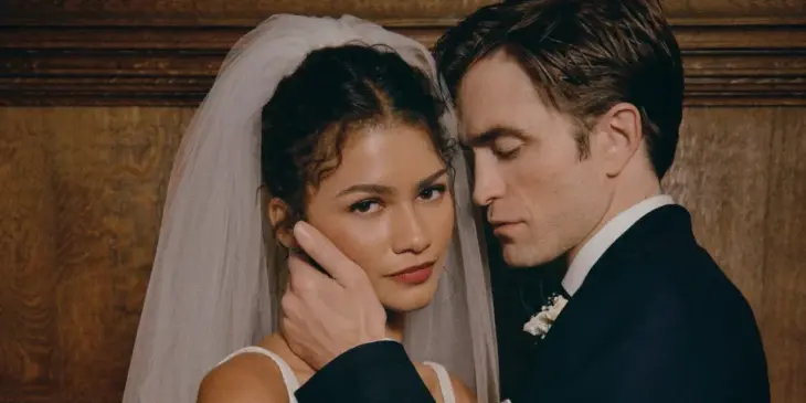 Zendaya e Robert Pattinson em O Drama