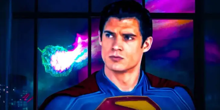 David Corenswet em Superman, de James Gunn