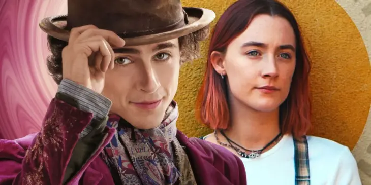 Wonka e Saoirse Ronan
