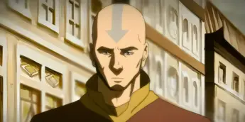 Aang adulto da franquia animada Avatar