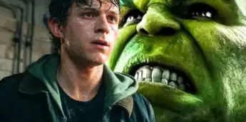 Homem-Aranha de Tom Holland e Hulk de Mark Ruffalo