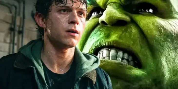 Homem-Aranha de Tom Holland e Hulk de Mark Ruffalo