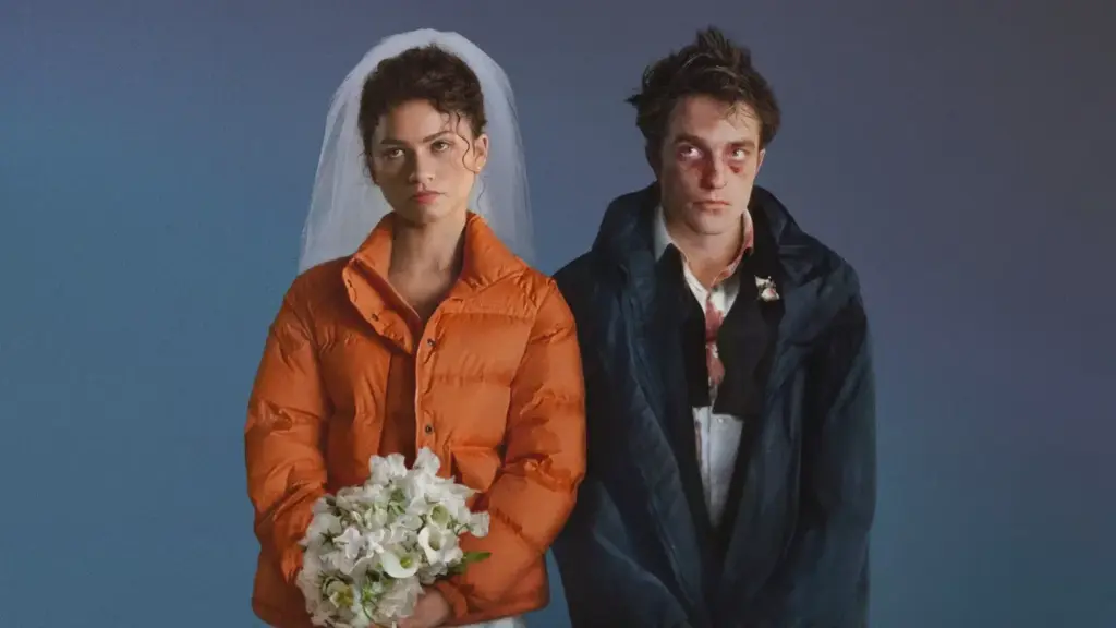 Zendaya e Robert Pattinson em O Drama