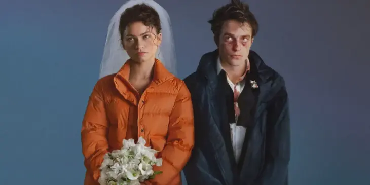 Zendaya e Robert Pattinson em O Drama